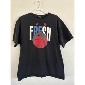 Vintage‎ Nike Basketball Air Fresh Short Sleeve T-Shirt Mens L